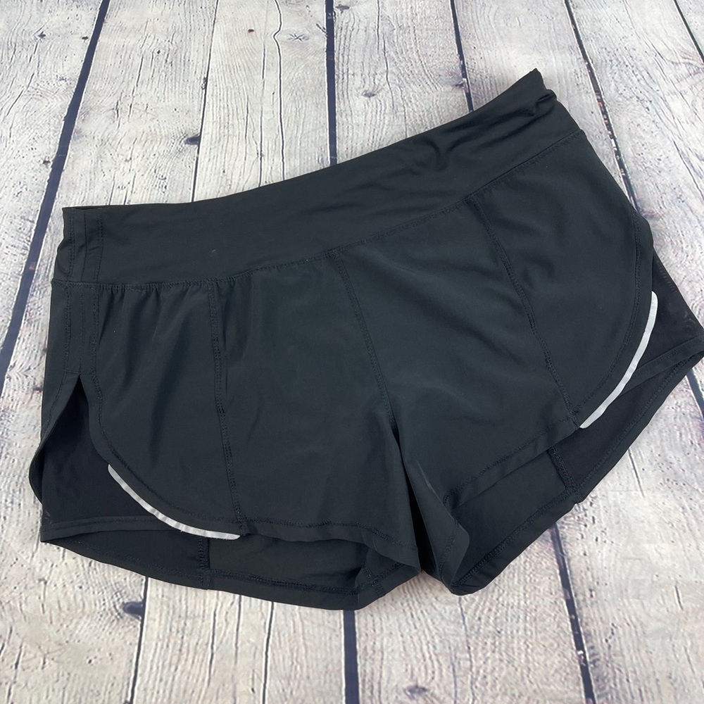 Black Mesh Energy Shorts